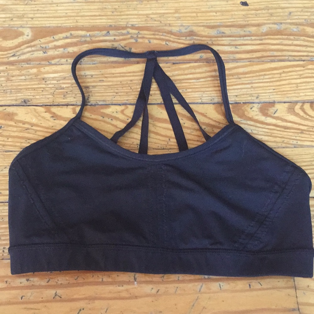 Black lululemon bra